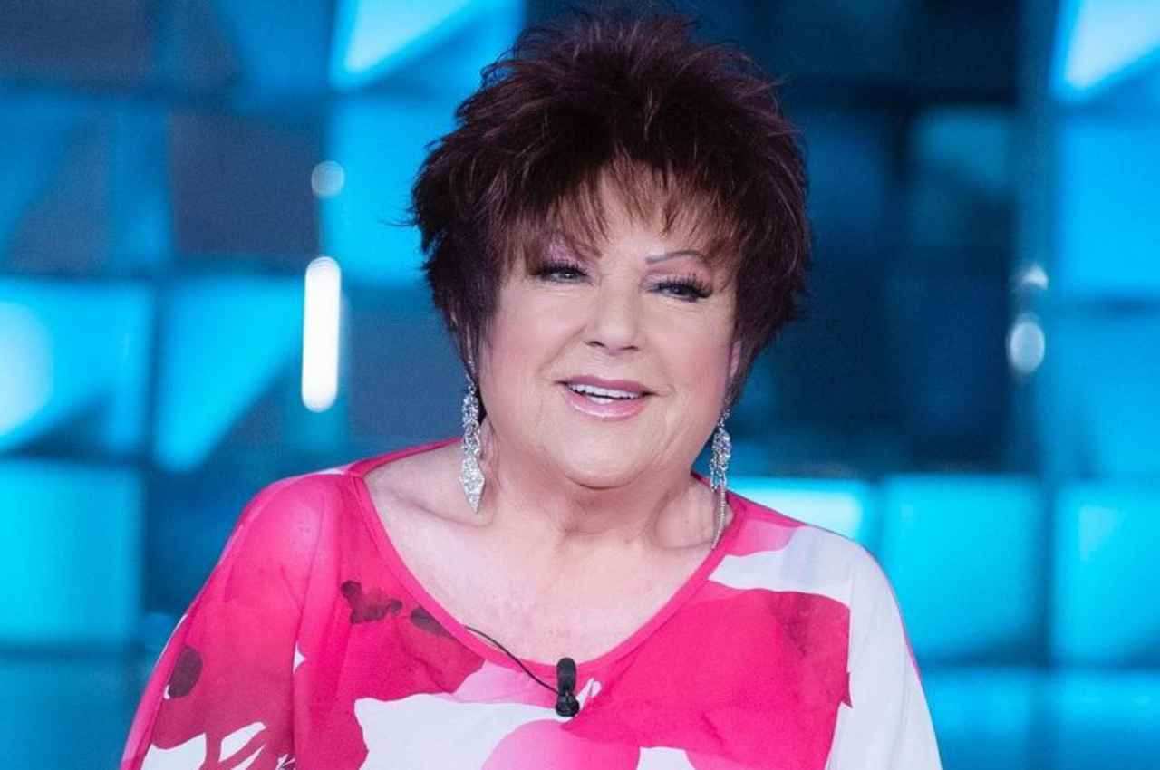 Orietta Berti nello studio di Verissimo