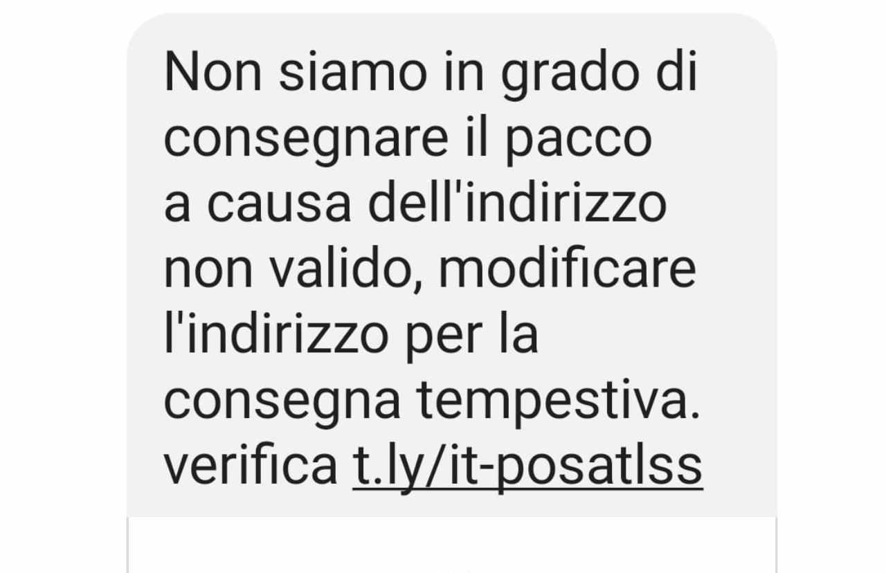 Messaggio di testo