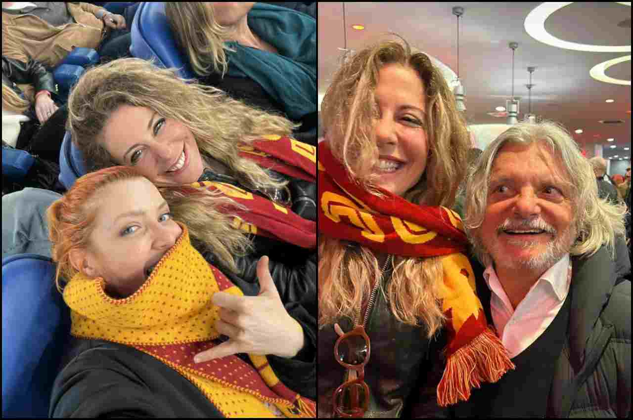 Francesca Fagnani allo stadio