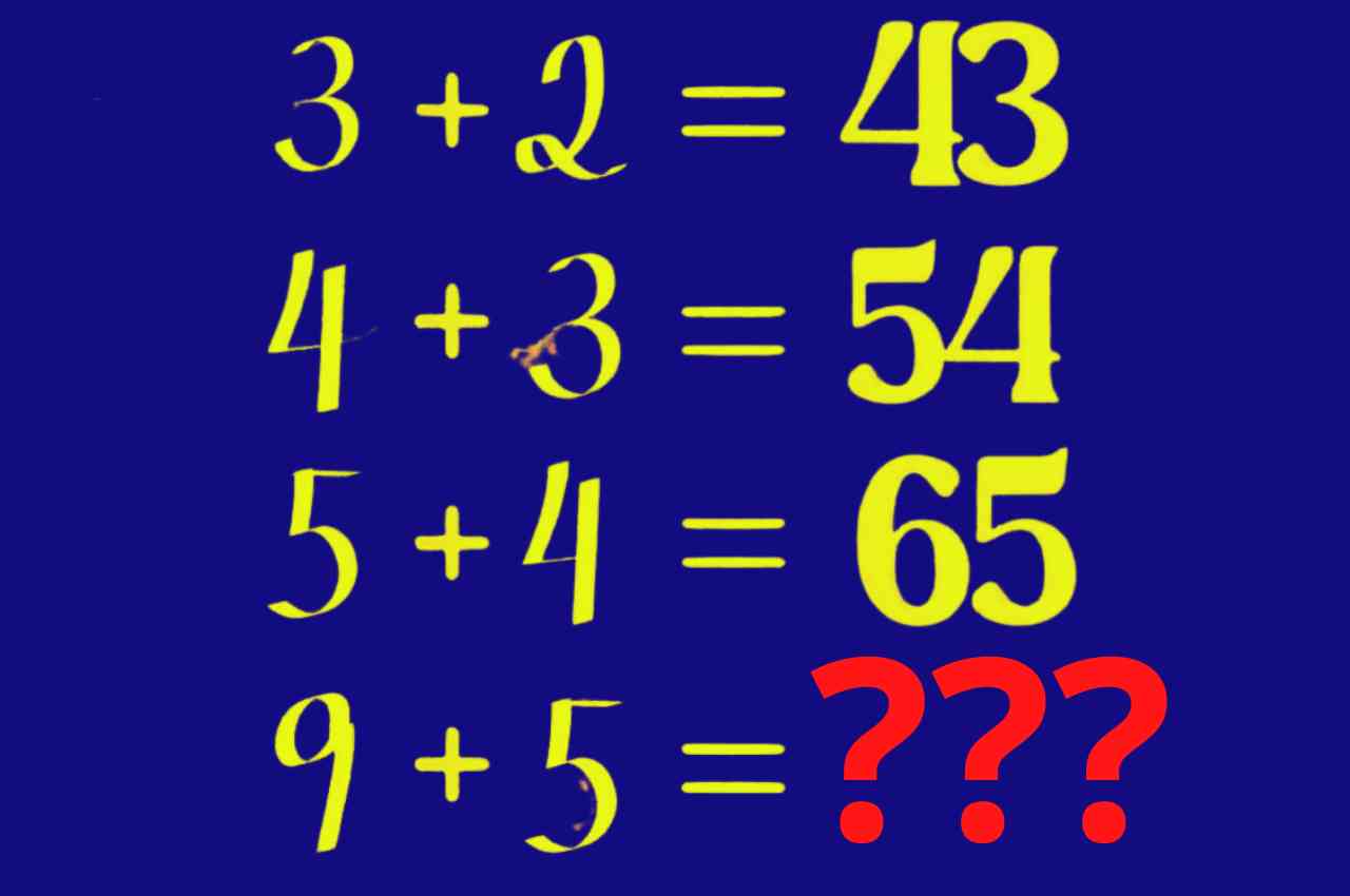 test matematico difficile