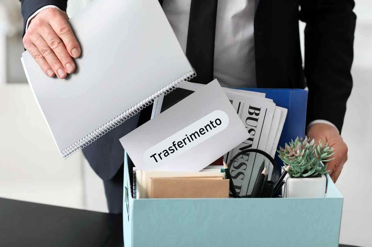 trasferimento lavoratore con Legge 104