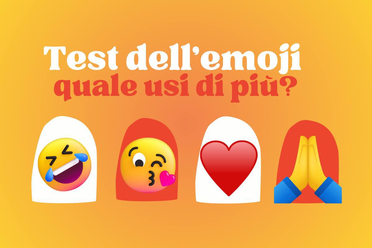 Test dell'emoji: quale usi di più?