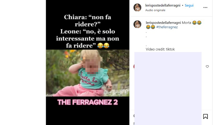 Chiara Ferragni zittita da Leo 