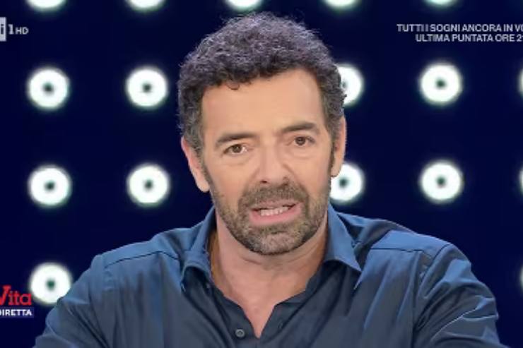 Alberto Matano, furia in diretta 