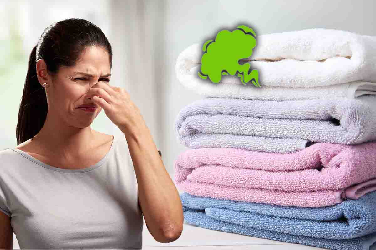 Niente asciugamani puzzolenti soluzione