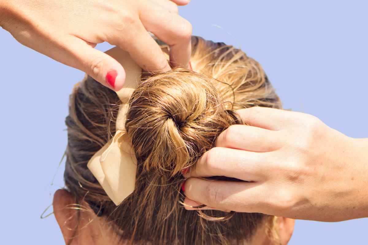 I passaggi per fare uno chignon