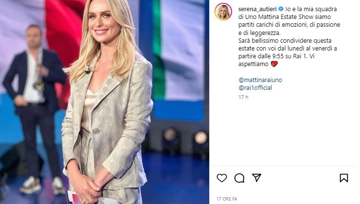 Serena Autieri, annuncio bellissimo 