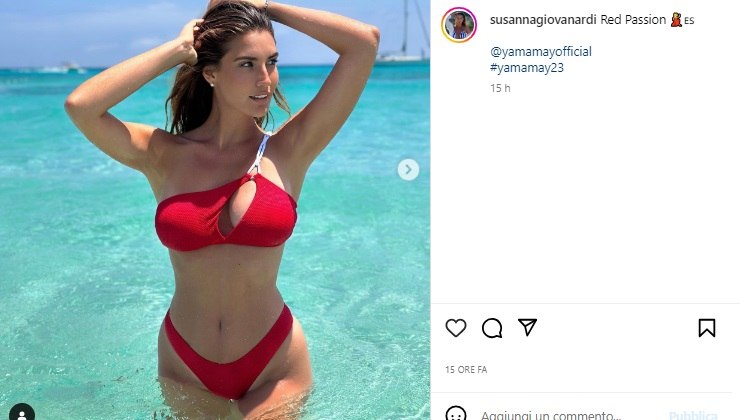 Susanna Giovanardi corpo bikini