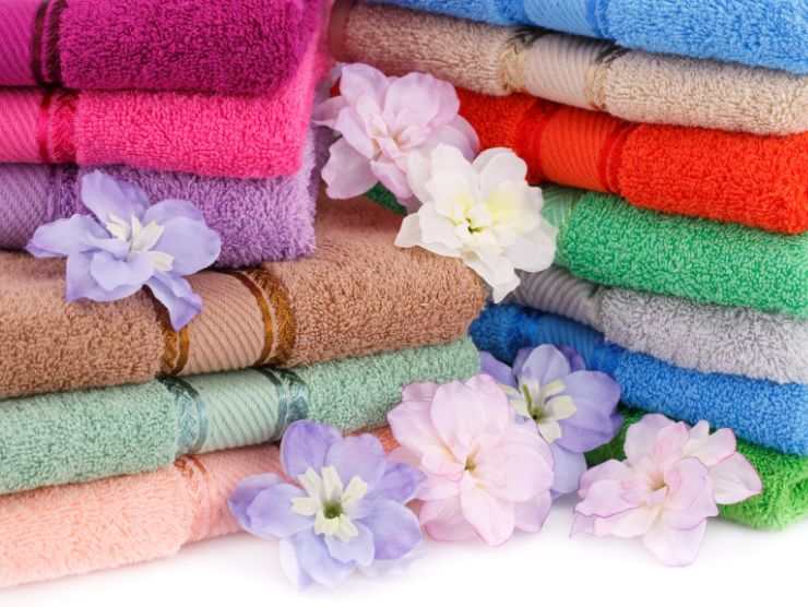 rimedio asciugamani infeltriti