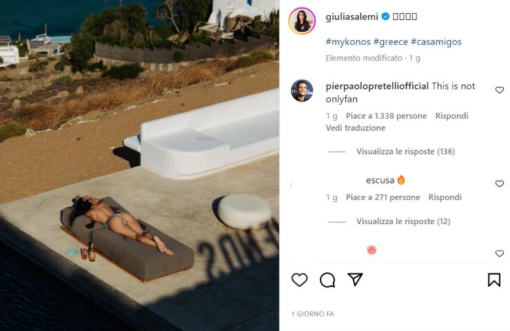 giulia salemi a mykonos