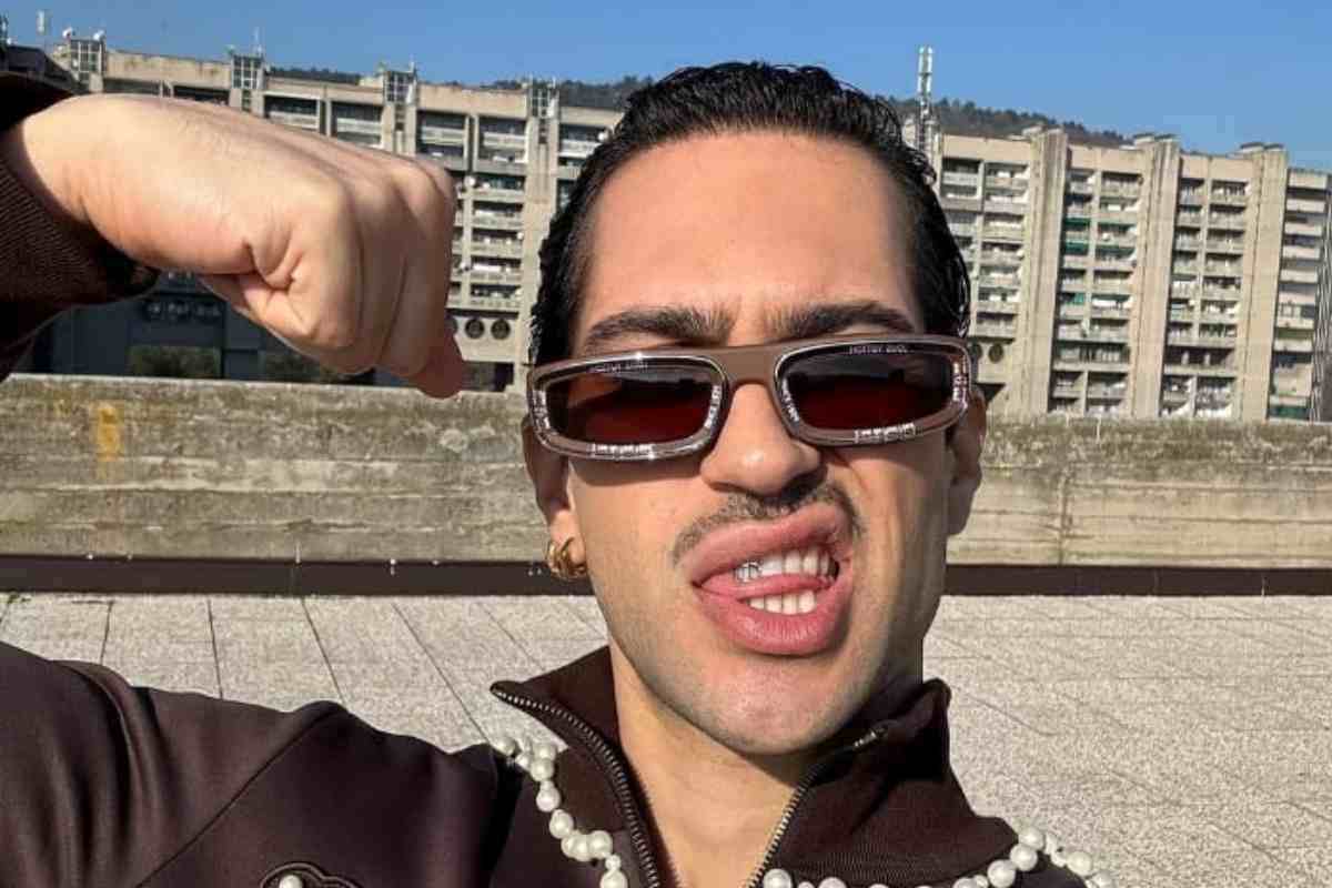 Mahmood racconta l'incendio della casa 